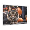 12052555202763141703_2048.jpeg Cat Pumpkin Halloween Framed Canvas