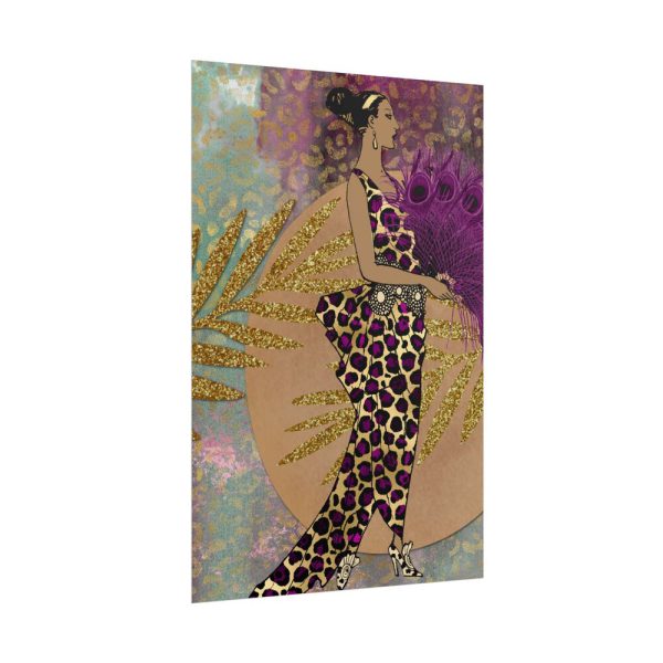 12063268674408343436_2048.jpeg Animal Print African Woman Poster