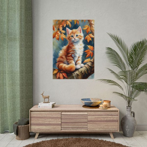 1206525678513462688_2048.jpeg Fluffy Kitten In Tree Poster