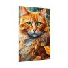12071751114500469393_2048.jpeg Ginger Cat in Autumn Poster