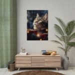 Christmas Cat Poster - Image 9