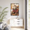 12262204551859663431_2048.jpeg Autumn Cat In Boots Framed Canvas