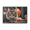 12410980363460558486_2048.jpeg Cat Pumpkin Halloween Framed Canvas