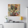 12497387240843125222_2048.jpeg Whimsical Magical Cat Standard Canvas