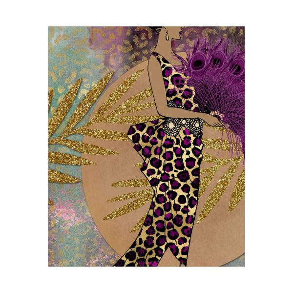 1251365403686068602_2048.jpeg Animal Print African Woman Poster