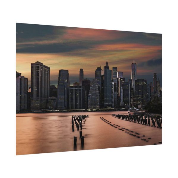 12648399234474629170_2048.jpeg City Skyline at Dusk Poster