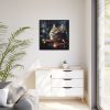 12670929220052302490_2048.jpeg Christmas Cat Framed Canvas