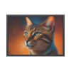 12682969876318839039_2048-1.jpeg Bengal Cat Portrait Framed Poster