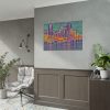 Pop Art Seattle Skyline Print Poster