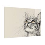 Cat Face Art Standard Canvas