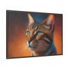 12940122873043360092_2048.jpeg Bengal Cat Portrait Framed Canvas