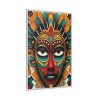 12967048086505286202_2048.jpeg African Tribal Mask Framed Canvas