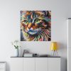 13089810110051115658_2048.jpeg Watercolor Image of Cat Standard Canvas