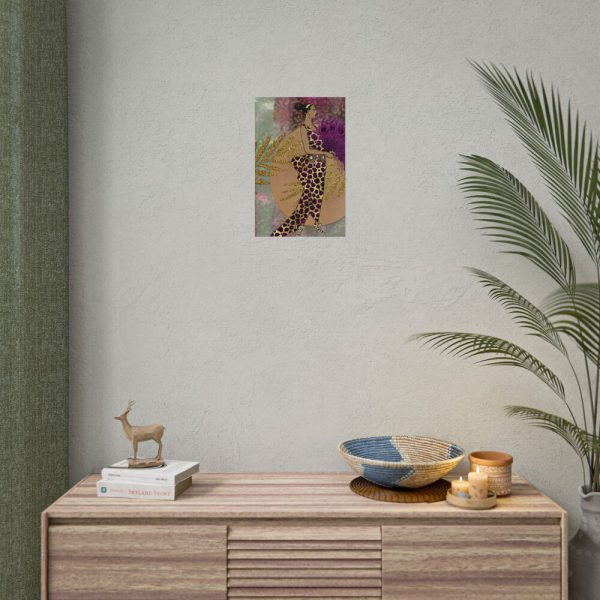 13095719775836165041_2048.jpeg Animal Print African Woman Poster