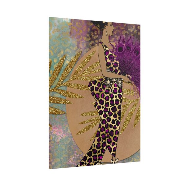 13405660292364629760_2048.jpeg Animal Print African Woman Poster