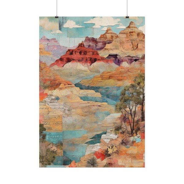 13522396788124437904_2048.jpeg Arizona Patchwork Travel Poster