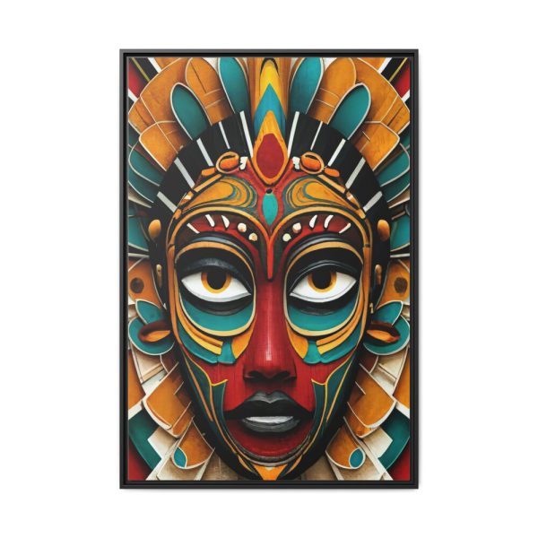 1365999209172805320_2048.jpeg African Tribal Mask Framed Canvas
