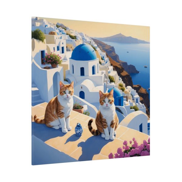 13838034023137694699_2048.jpeg Ginger Cats In Greece Standard Canvas