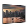 13884225700410535506_2048.jpeg City Skyline at Dusk Framed Canvas
