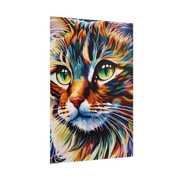 13886084435159624304_2048.jpeg Watercolor Image of Cat Poster