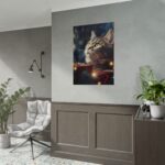 Christmas Cat Poster - Image 10