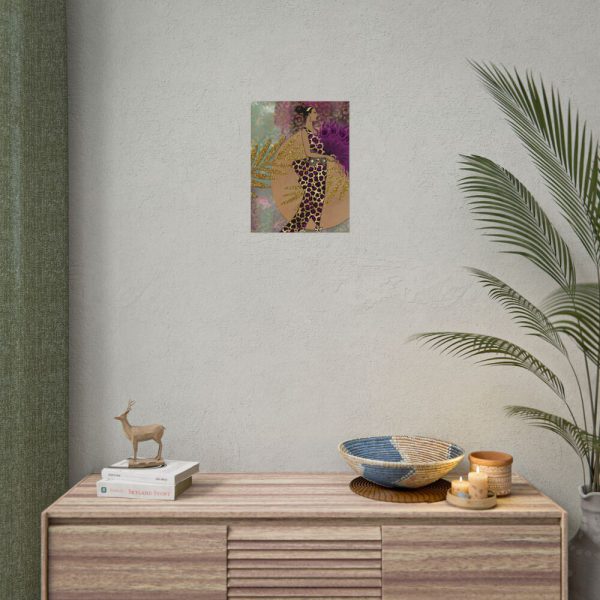 14032634342209731416_2048.jpeg Animal Print African Woman Poster