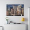 New York Skyline View Standard Canvas