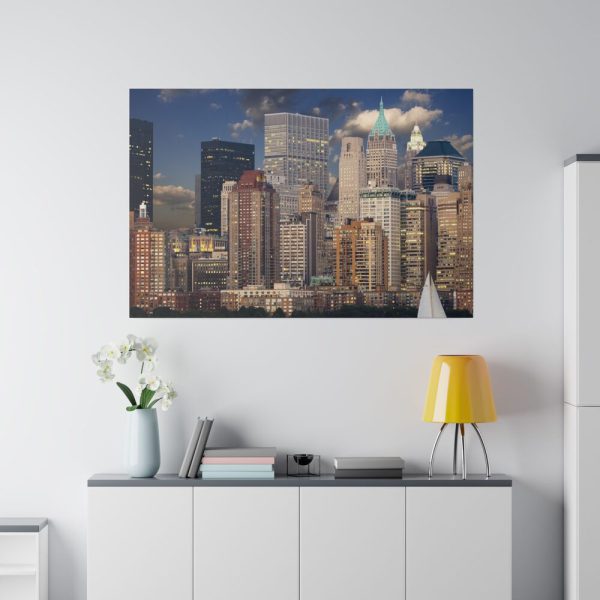 New York Skyline View Standard Canvas