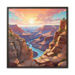 Grand Canyon Arizona Art Framed Canvas - Image 6
