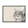 1446229024781009476_2048-1.jpeg Cat Face Art Framed Poster