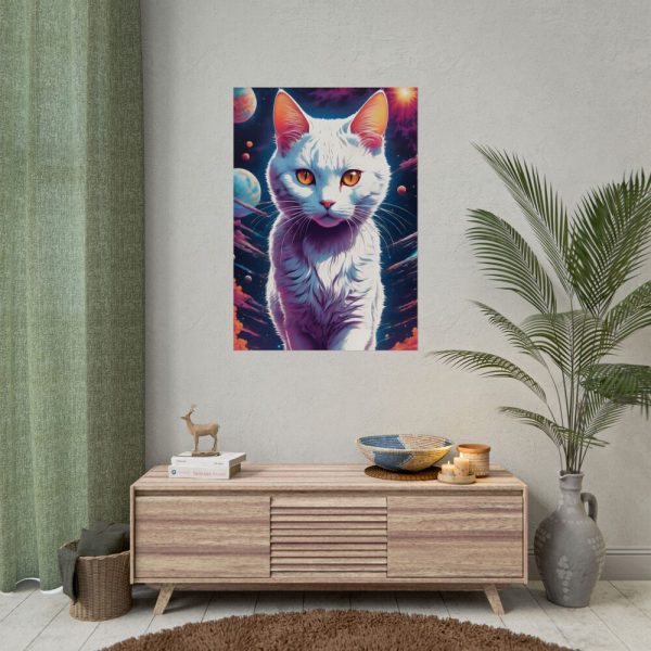 14471310322336371014_2048.jpeg White Cat Anime Illustration Poster