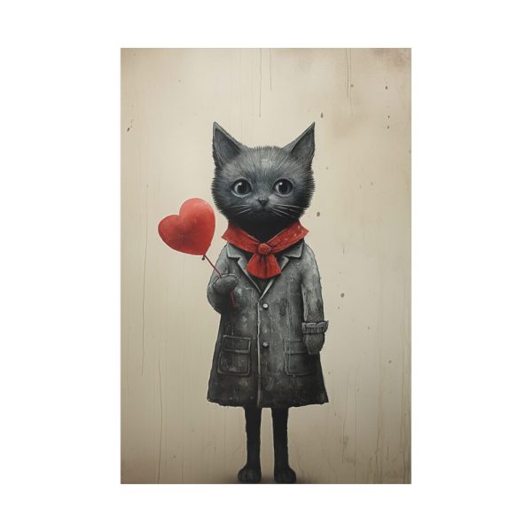 14510739639922300152_2048.jpeg Kitty Cat Valentine Art Standard Canvas