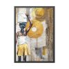 14554439663644579764_2048.jpeg Abstract Ethnic African Art Print Framed Poster