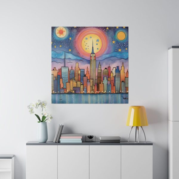 14571037192983012697_2048.jpeg Digital Art New York Skyline Art I Standard Canvas