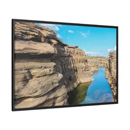 Grand Canyon Stone Framed Canvas
