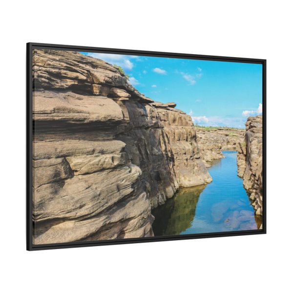 Grand Canyon Stone Framed Canvas
