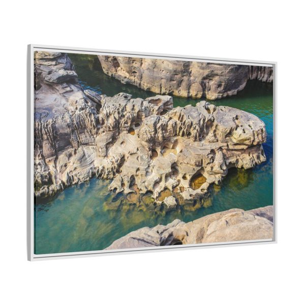 Canyon Stone Art Ubon Framed Canvas