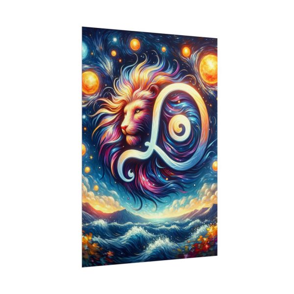 Zodiac Sign of Leo Poster