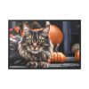 14713467798267415229_2048.jpeg Cat Pumpkin Halloween Framed Canvas