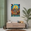 14762854075335448809_2048.jpeg Digital Art New York Skyline Art II Poster