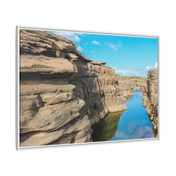 Grand Canyon Stone Framed Canvas