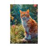 Watercolor Image of Ginger Cat Poster