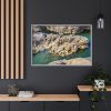 Canyon Stone Art Ubon Framed Canvas