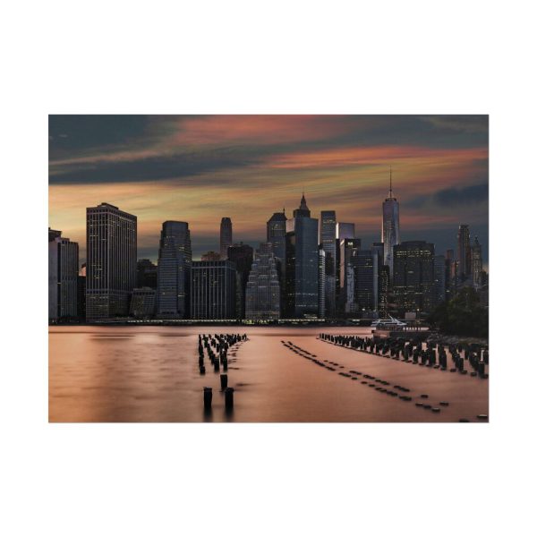 15239175609958912290_2048.jpeg City Skyline at Dusk Poster