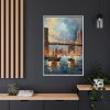1525996511149439176_2048.jpeg Brooklyn Bridge Painted Art I Framed Canvas