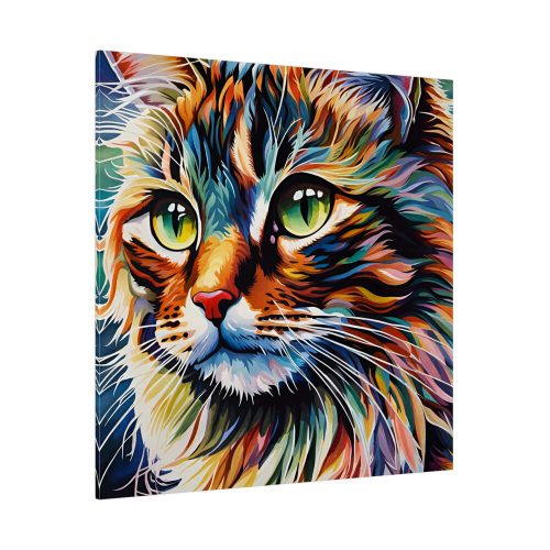 Watercolor Image of Cat Standard Canvas