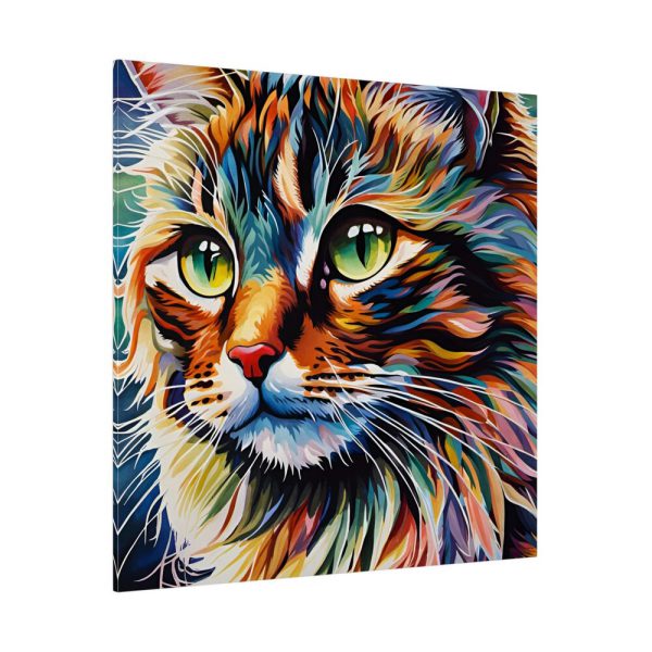 15303704578784744183_2048.jpeg Watercolor Image of Cat Standard Canvas