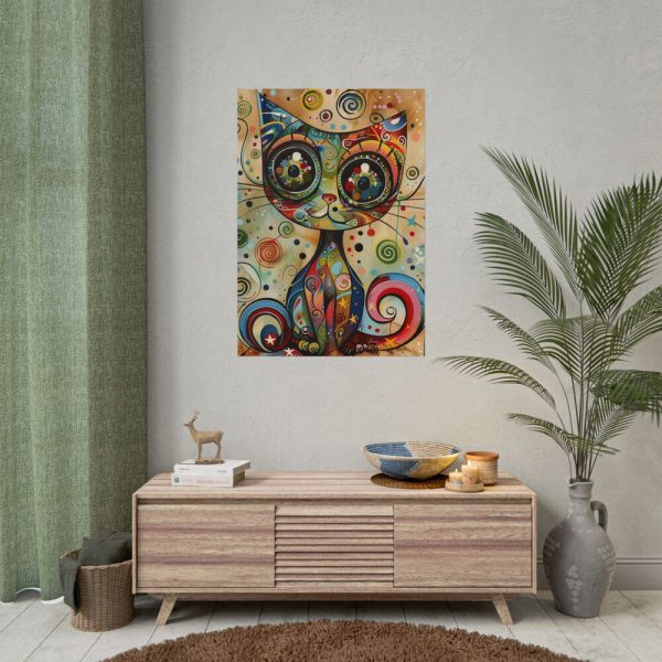 15374421322527855151_2048.jpeg Whimsical Magical Cat Poster
