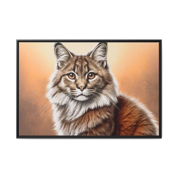15426024015677305496_2048.jpeg Animal Pet Cat Drawing Framed Canvas