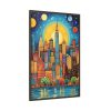 15468316536318487336_2048.jpeg Digital Art New York Skyline Art II Framed Canvas